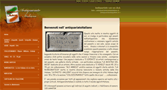 Desktop Screenshot of antiquariatoitaliano.com