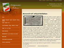 Tablet Screenshot of antiquariatoitaliano.com